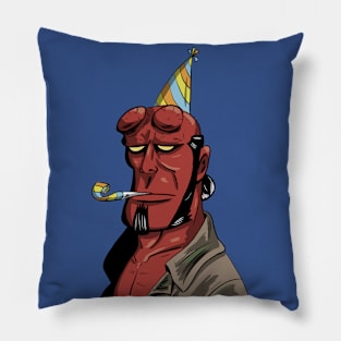 Hellboy Birthday Pillow