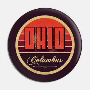 Ohio Columbus Vintage Pin