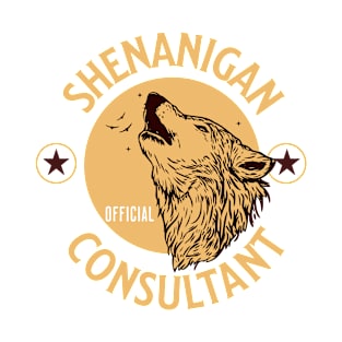 Shenanigan Consultant - Humorous Fun The Chief Trouble Maker T-Shirt