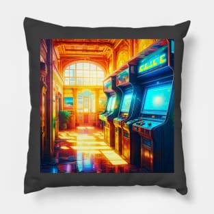 Arcade art (3) Pillow