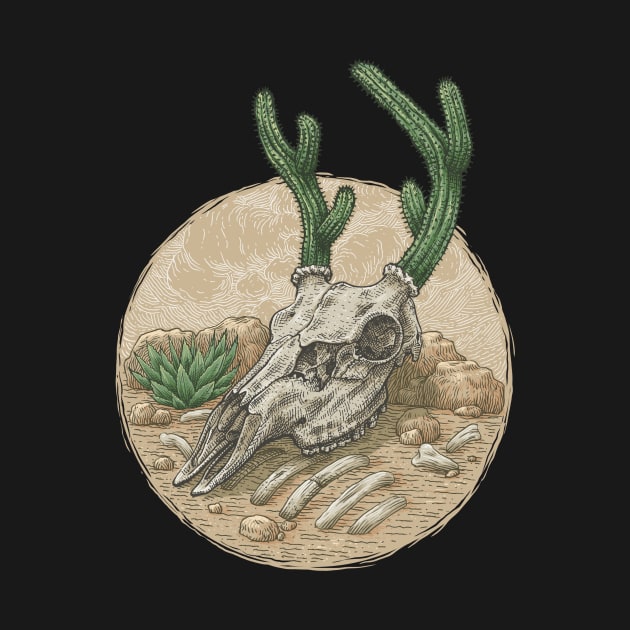 Deer Cactus by Kelelowor