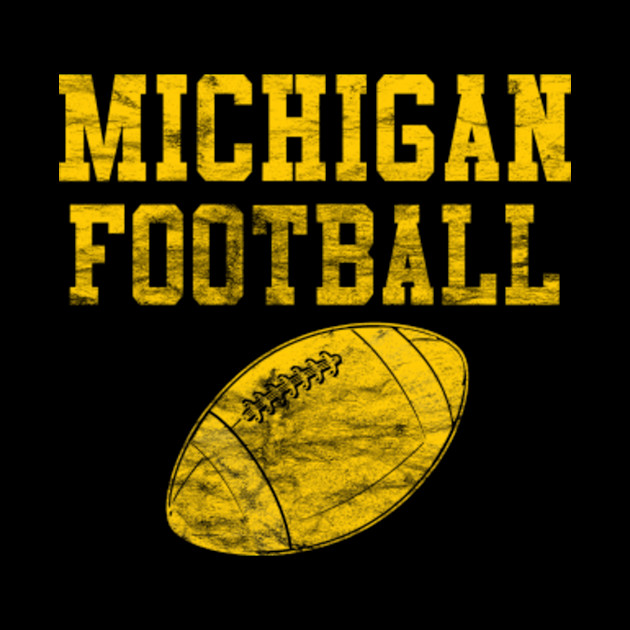 Vintage Michigan Football - Michigan Football - Phone Case