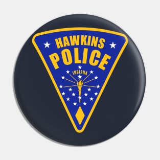 Hawkins Police badge Pin