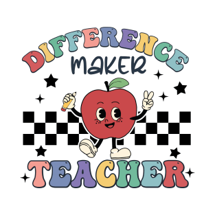 Difference Maker Teacher Funny T-Shirt
