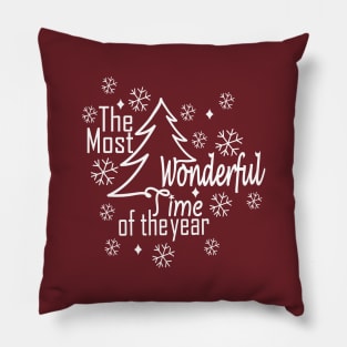 The Most Wonderful Time Of The Year Pillow