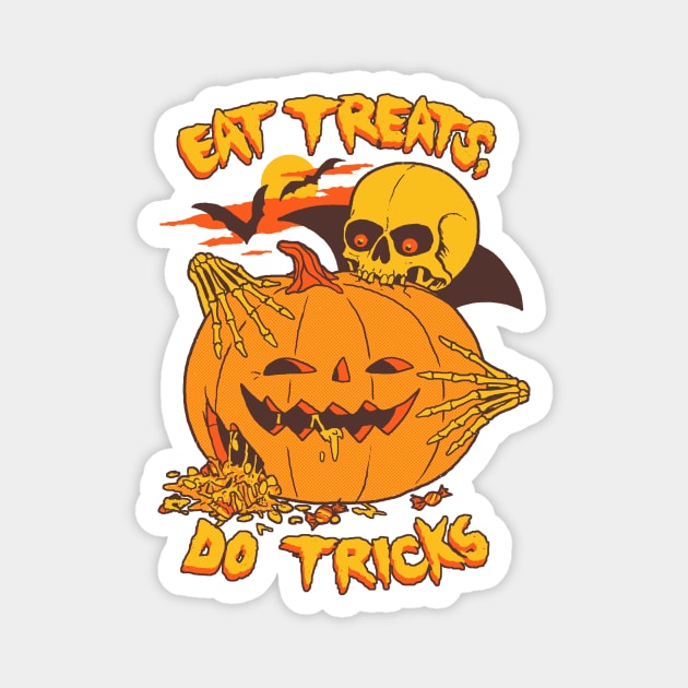 Eat Treats, Do Tricks Magnet by Hillary White Rabbit