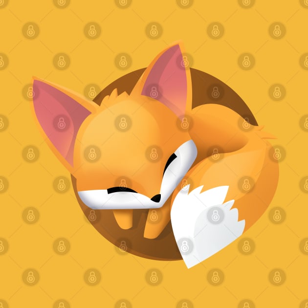Cute fox by peekxel