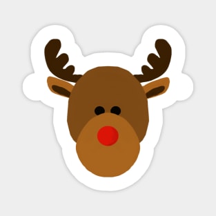 The Cutest Reindeer Magnet