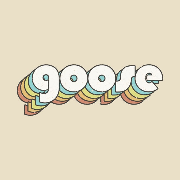 vintage color goose by Wizz Ventura