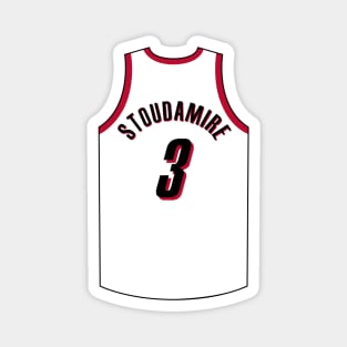 Damon Stoudamire Portland Jersey Qiangy Magnet