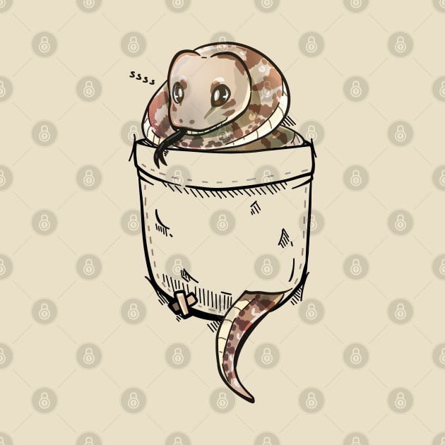 Pocket Cute Bullsnake Pet by TechraPockets