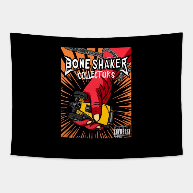 Bone Shaker St. Anger Tapestry by bundellica