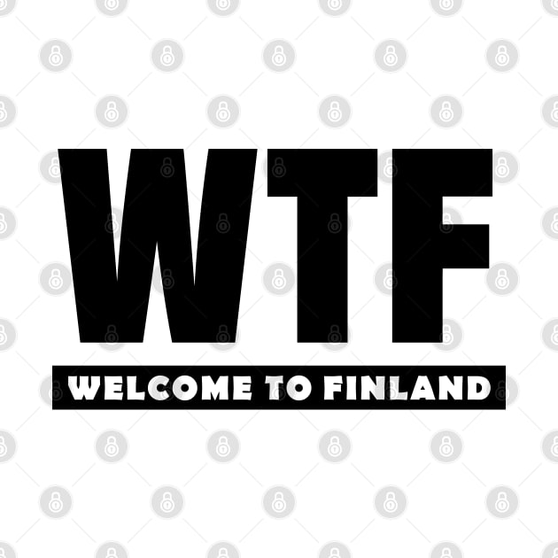 WTF - Welcome To Finland by Perkele Shop