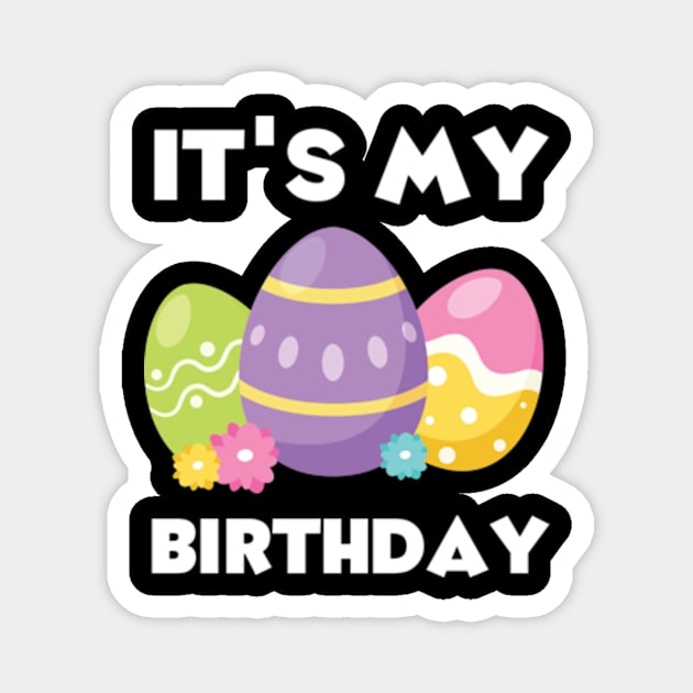 3th Birthday Easter Eggs funny Birthday Girl Boy Magnet by Davidsmith