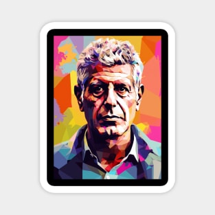 Anthony Bourdain WPAP Art Magnet