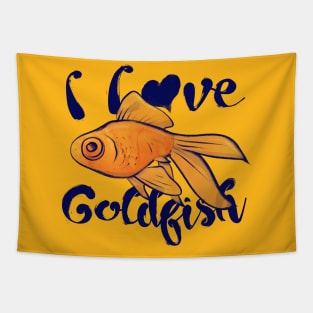 I love goldfish Tapestry