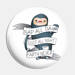 Nap all day! Pin