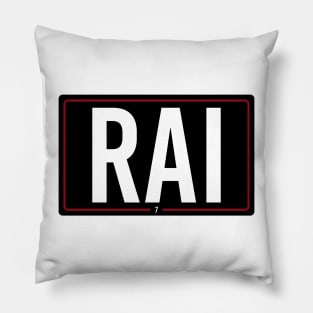 RAI 7 Pillow