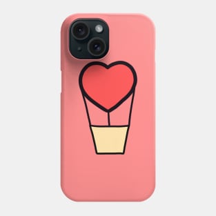 Cute Valentines Day Heart Balloon Phone Case