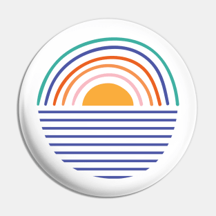 Sunset Pin