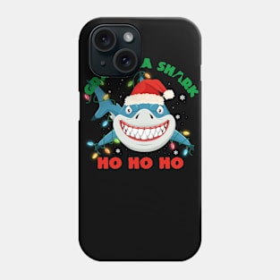 Grandma Shark Ho Ho Ho Christmas Phone Case