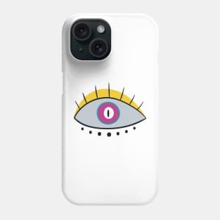 Eye For Evil Protection 666 Phone Case