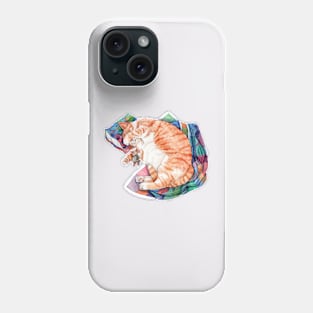 Zoe's Winter Nap Phone Case