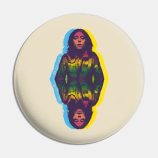 Patti Smith graphic Pin