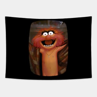 Muppet Maniac - Animal as Buffalo Bill Tapestry