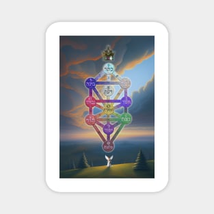 Kabbalistic Tree of Life Magnet