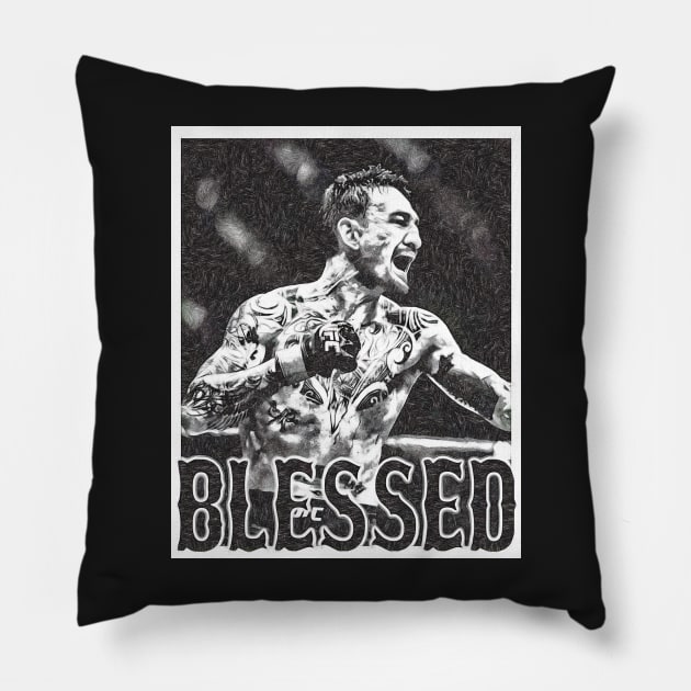 BLESSED Pillow by SavageRootsMMA