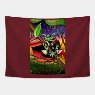 Frog of Thunder Tapestry