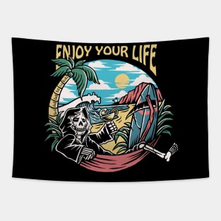 Enjoy Your Life Tapestry