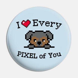 I love every Pixel of You Pin