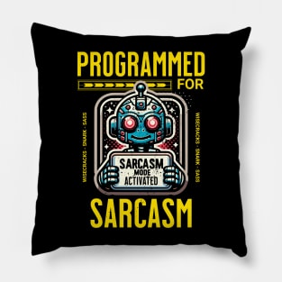 Funny Robotics Engineering Robot Programmers Lovers Students Pillow