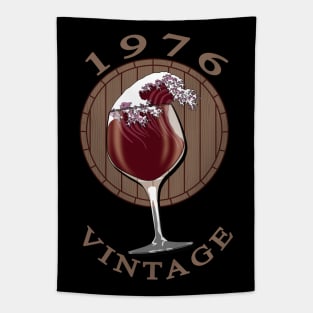 Wine Lover Birthday - 1976 Vintage Tapestry