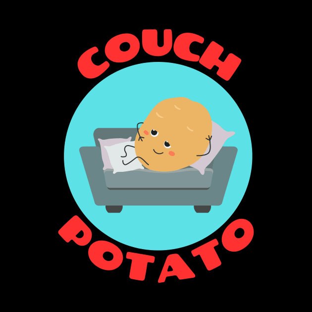 Couch Potato | Procrastinator Pun by Allthingspunny