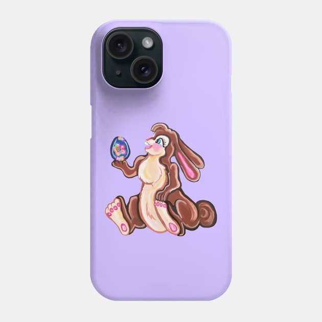 Cutie the Easter Bunny Phone Case by Art by Deborah Camp