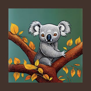 Koala On a Branch T-Shirt