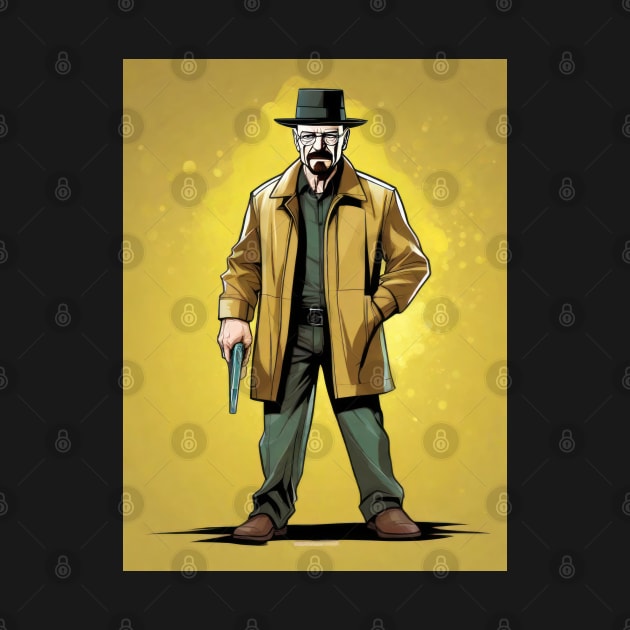 Heisenberg by Buff Geeks Art