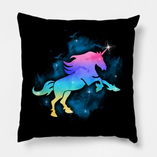 Galaxy Unicorn Pillow