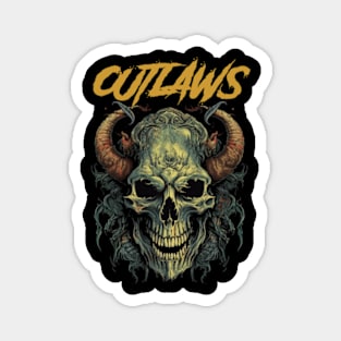 OUTLAWS MERCH VTG Magnet