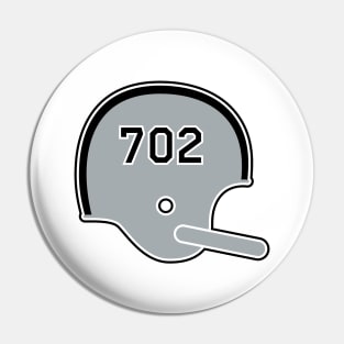 Las Vegas Raiders 702 Helmet Pin