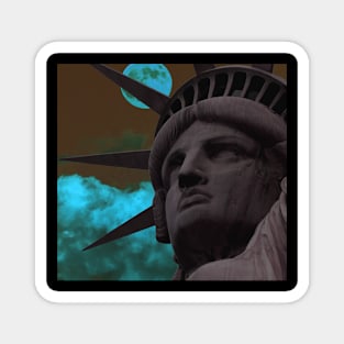 liberty justice monument Magnet