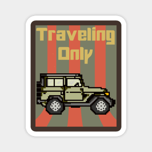 Traveling Car Only Magnet