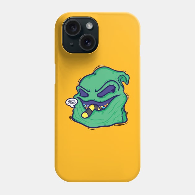 Oogie Boogie Phone Case by a cat cooking