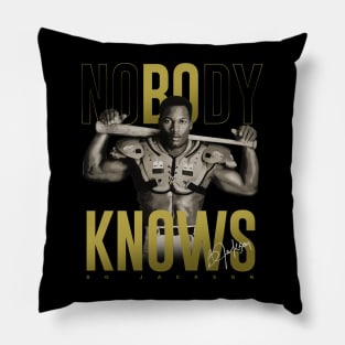 Bo Jackson Pillow