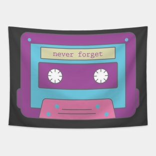 80s Kid series: Cassette T-Shirt Tapestry