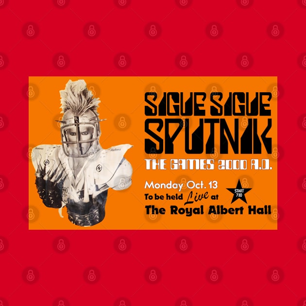 Sigue Sigue Sputnik - The Games 2000AD (Design 1) by AndroidDreams