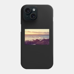 Afternoon Swim in Byron Bay Phone Case